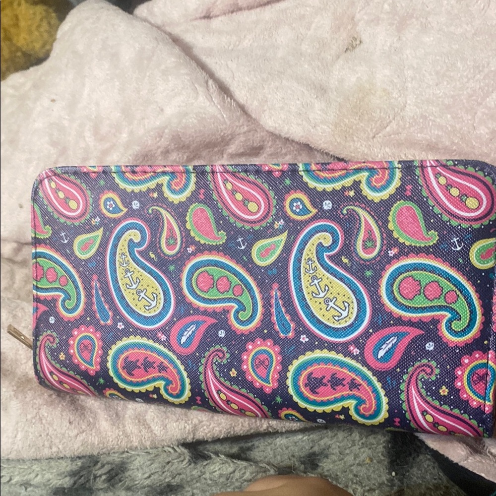 Simply southern Colorful Paisley Wallet